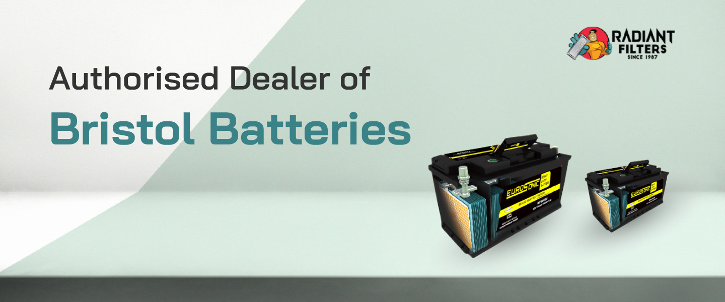 Authorised dealer of Bristol Batteries